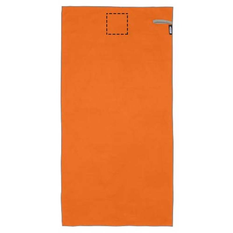 Pieter GRS ultra ľahký rýchloschnúci uterák 50 × 100 cm, oranžová Pieter GRS ultra ľahký rýchloschnúci uterák 50 × 100 cm, oranžová