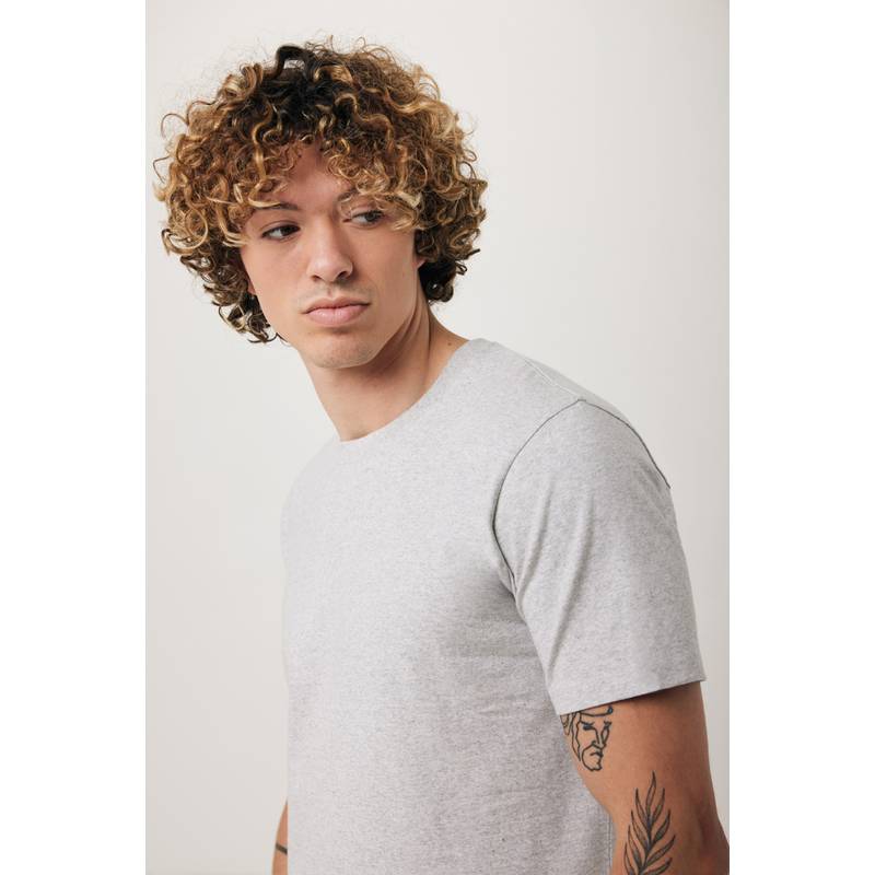 Triko Iqoniq Brett z recykl. bavlny, šedá světlá, 4XL Triko Iqoniq Brett z recykl. bavlny, šedá světlá, 4XL