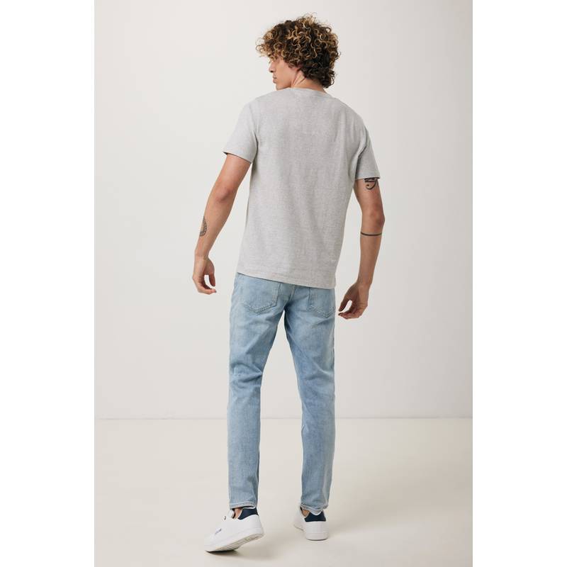 Triko Iqoniq Brett z recykl. bavlny, šedá světlá, 4XL Triko Iqoniq Brett z recykl. bavlny, šedá světlá, 4XL