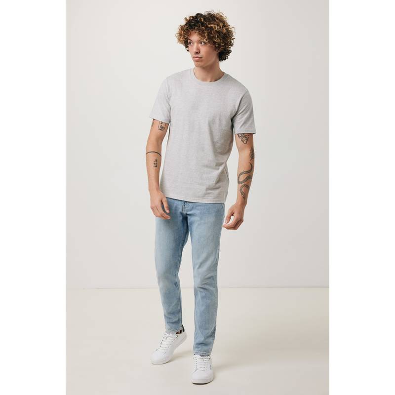 Triko Iqoniq Brett z recykl. bavlny, šedá světlá, 4XL Triko Iqoniq Brett z recykl. bavlny, šedá světlá, 4XL