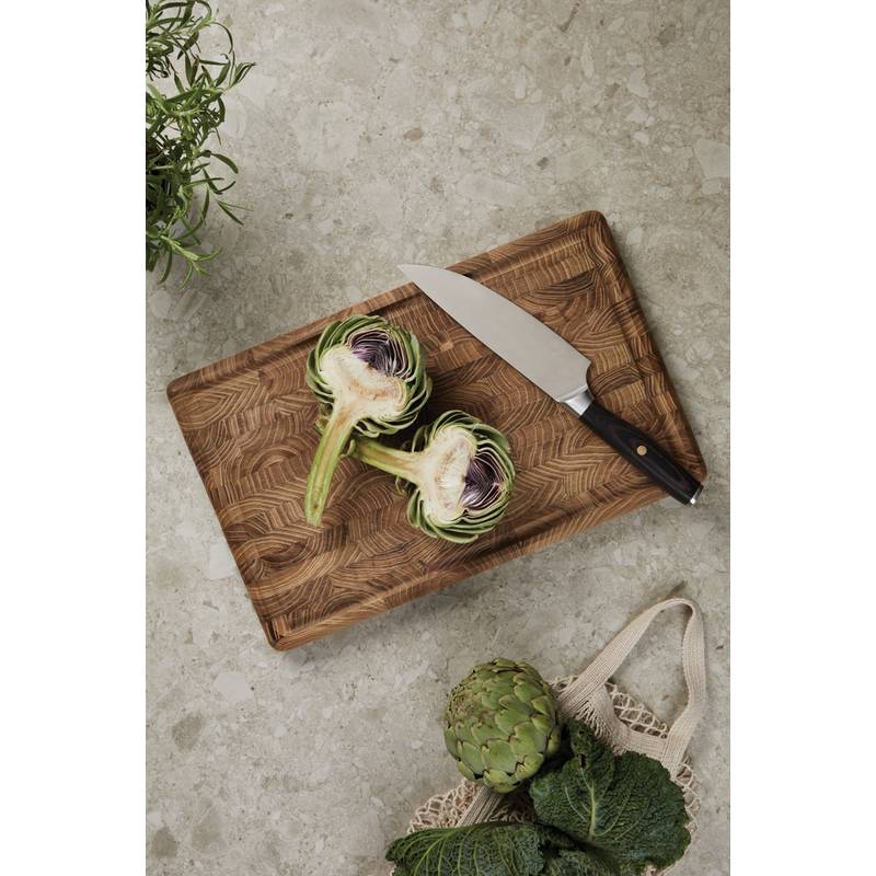 Kuchynský nôž 21cm VINGA Tara z RCS recykl. ocele, hnedá Kuchynský nôž 21cm VINGA Tara z RCS recykl. ocele, hnedá