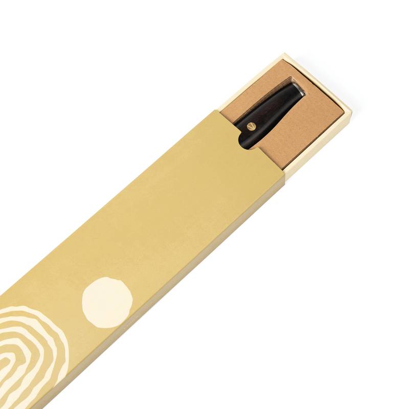 Kuchyňský nůž 21cm VINGA Tara z RCS recykl. oceli, hnědá Kuchyňský nůž 21cm VINGA Tara z RCS recykl. oceli, hnědá