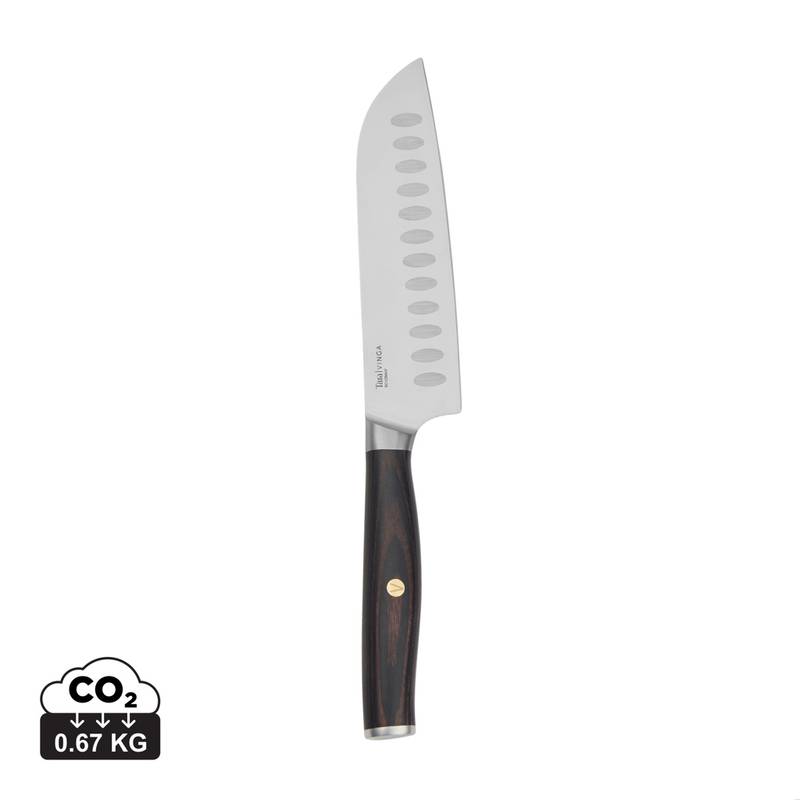 Nůž santoku 14cm VINGA Tara z RCS recykl. oceli, černá Nůž santoku 14cm VINGA Tara z RCS recykl. oceli, černá