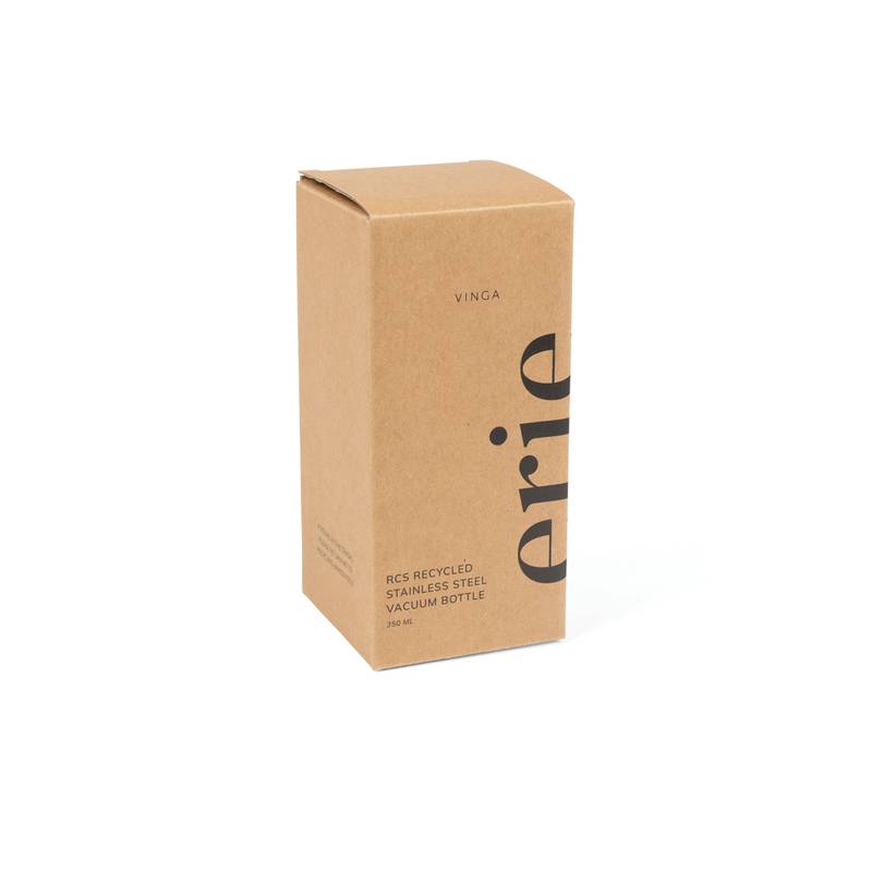 Push termohrnek VINGA Erie z RCS recykl. SS 350ml, šedá Push termohrnek VINGA Erie z RCS recykl. SS 350ml, šedá