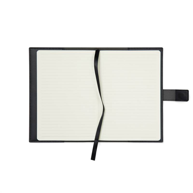 Zápisník VINGA Timo z RCS RPET a PU, černá Zápisník VINGA Timo z RCS RPET a PU, černá