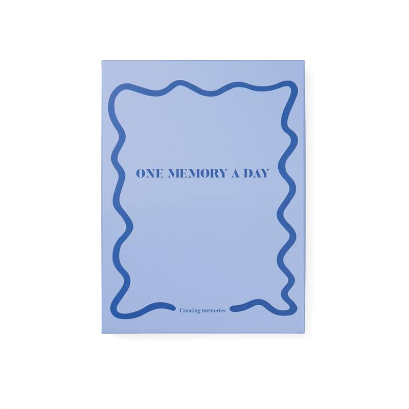 Deníkový zápisník VINGA One Memory a Day z GRS papíru, modrá Deníkový zápisník VINGA One Memory a Day z GRS papíru, modrá