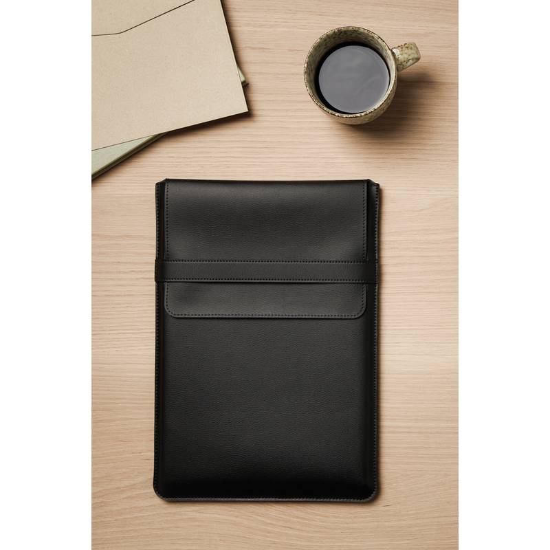 Obal na 14" notebook VINGA Timo z RCS RPET a PU, černá Obal na 14" notebook VINGA Timo z RCS RPET a PU, černá