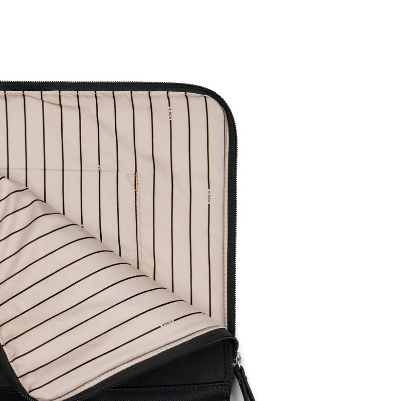 Obal na 14" notebook VINGA Marlow z RCS recykl. polyesteru, čierna Obal na 14" notebook VINGA Marlow z RCS recykl. polyesteru, čierna