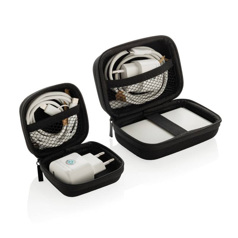 Nabíjacia sada 2ks Boost 20W USB C z RCS recykl. plastu, čierna Nabíjacia sada 2ks Boost 20W USB C z RCS recykl. plastu, čierna