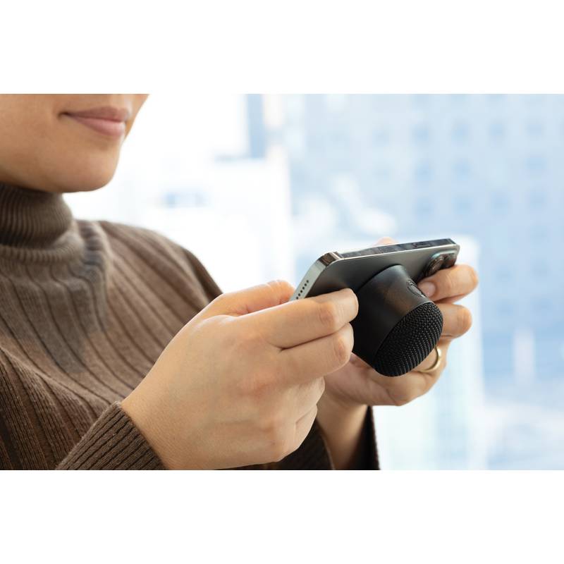 Bezdrôtový reproduktor 5W Magtune z RCS recykl. plastu, čierna Bezdrôtový reproduktor 5W Magtune z RCS recykl. plastu, čierna