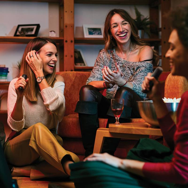 Sada na karaoke s dvojitým mikrofónom Singvibe z RCS plastu, čierna Sada na karaoke s dvojitým mikrofónom Singvibe z RCS plastu, čierna