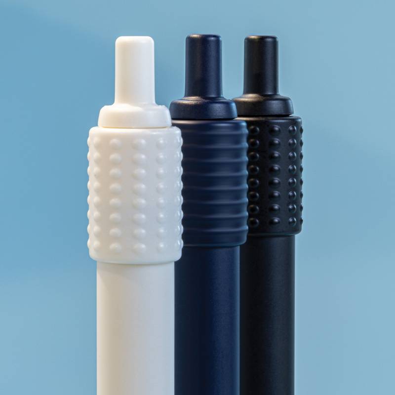 Antistresové pero Quill z GRS recykluje. ABS, modrá námořnická Antistresové pero Quill z GRS recykluje. ABS, modrá námořnická