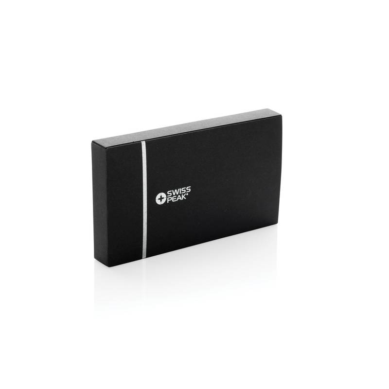 Sada rtů Swiss Peak Tula z RCS recykl. PU, černá Sada rtů Swiss Peak Tula z RCS recykl. PU, černá