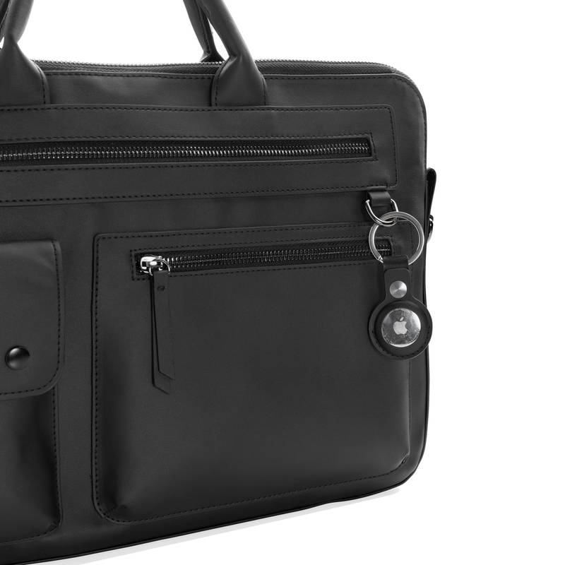 Darčeková sada 3ks Swiss Peak Tula z RCS recykl. PU, čierna  Darčeková sada 3ks Swiss Peak Tula z RCS recykl. PU, čierna