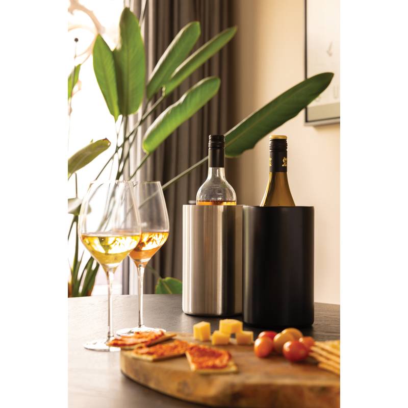 Kbelík na víno Vino z RCS recykl. nerezové oceli, černá Kbelík na víno Vino z RCS recykl. nerezové oceli, černá
