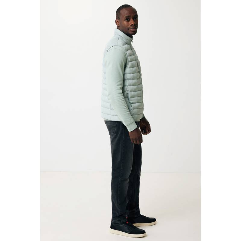 Pánská vesta Iqoniq Meru z recykl. polyesteru, zelená Iceberg XXL Pánská vesta Iqoniq Meru z recykl. polyesteru, zelená Iceberg XXL