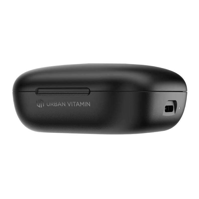 Opravitelná bezdrátov. sluchátka do uší Lakewood z RCS plastu, černá Opravitelná bezdrátov. sluchátka do uší Lakewood z RCS plastu, černá