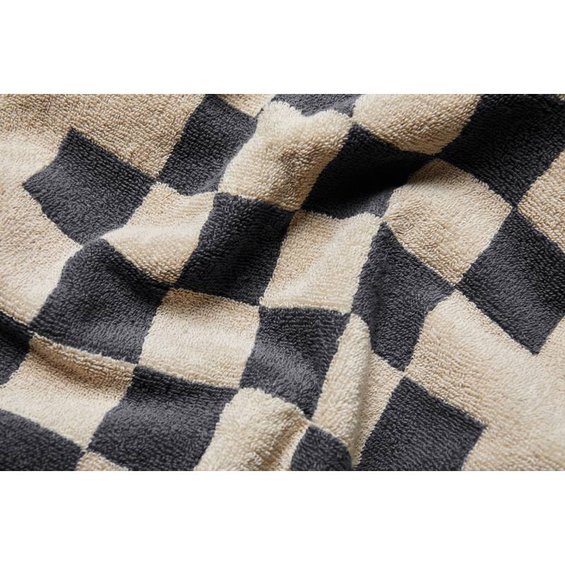 Sada 4ks uterákov VINGA Elba z OCS organickej bavlny, sivá - hnedá béžová Sada 4ks uterákov VINGA Elba z OCS organickej bavlny, sivá - hnedá béžová