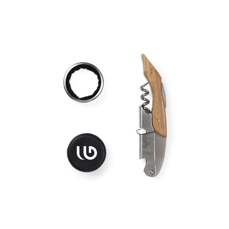 Souprava VINGA Story of wine, hnědá Souprava VINGA Story of wine, hnědá