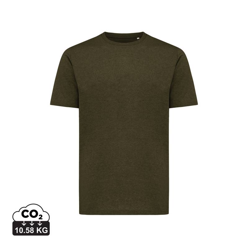Ľahké tričko Iqoniq Sierra z recykl. bavlny, zelená khaki XXS Ľahké tričko Iqoniq Sierra z recykl. bavlny, zelená khaki XXS