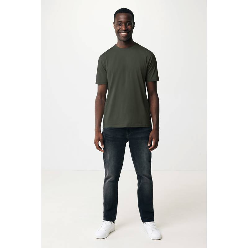 Lehké tričko Iqoniq Sierra z recykl. bavlny, zelená khaki XXS Lehké tričko Iqoniq Sierra z recykl. bavlny, zelená khaki XXS