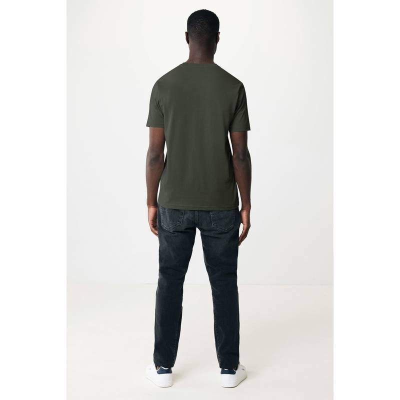 Lehké tričko Iqoniq Sierra z recykl. bavlny, zelená khaki XXS Lehké tričko Iqoniq Sierra z recykl. bavlny, zelená khaki XXS