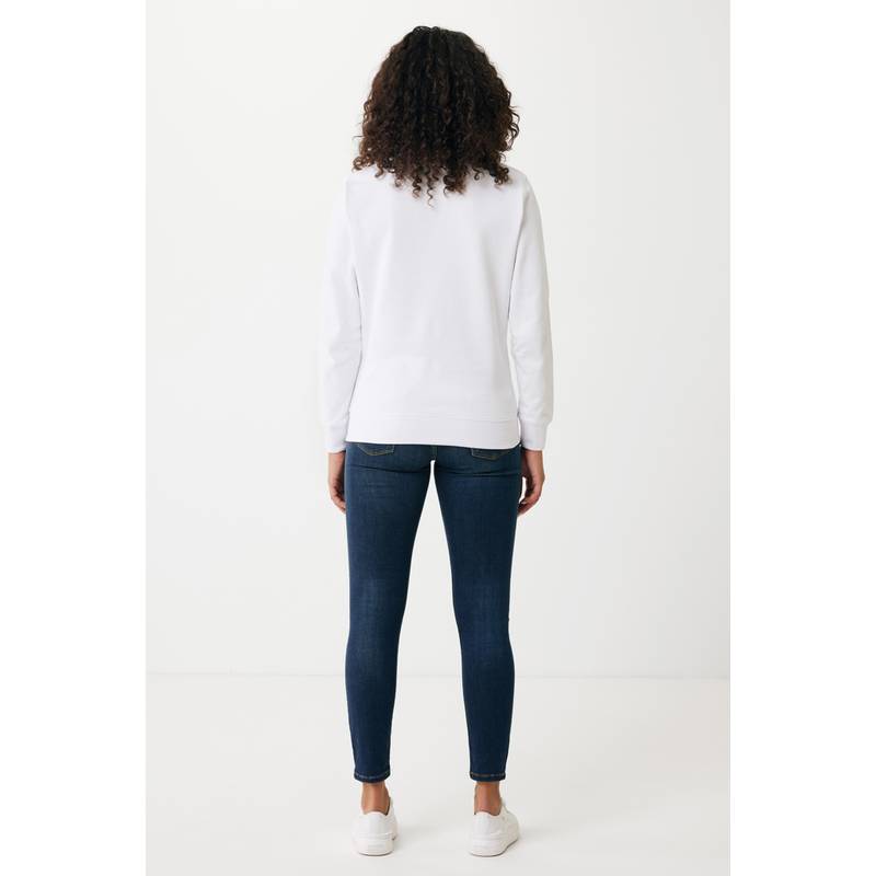 Lehká mikina Iqoniq Etosha z recykl. bavlny, bílá recycled XXS Lehká mikina Iqoniq Etosha z recykl. bavlny, bílá recycled XXS