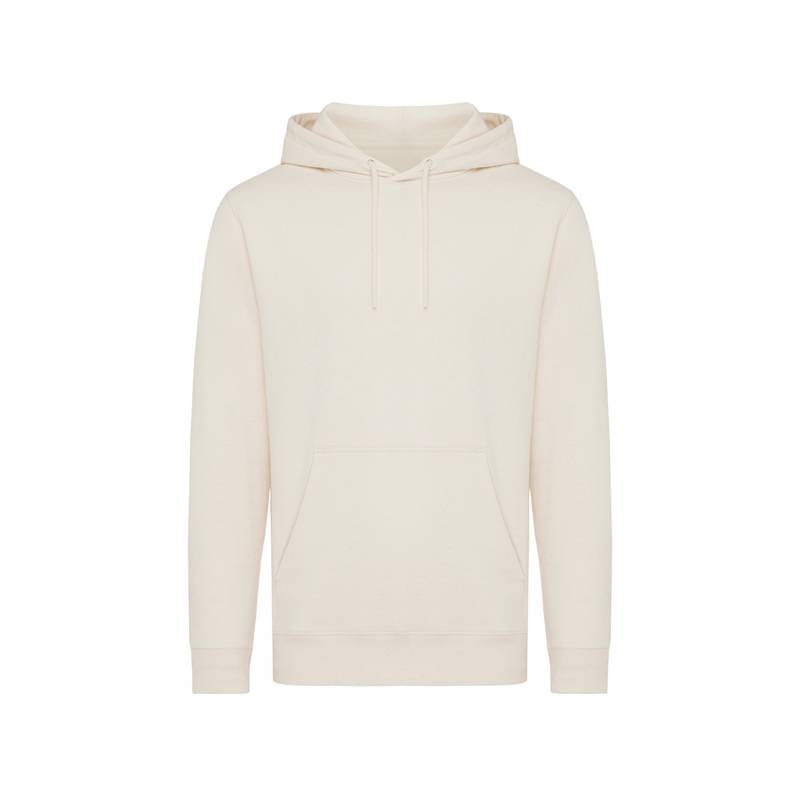 Lehká mikina s kapucí Iqoniq Rila z recykl. bavlny, bílá natural raw XXS Lehká mikina s kapucí Iqoniq Rila z recykl. bavlny, bílá natural raw XXS