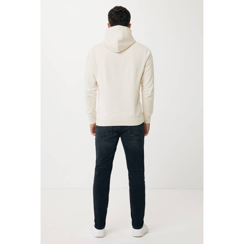 Lehká mikina s kapucí Iqoniq Rila z recykl. bavlny, bílá natural raw XXS Lehká mikina s kapucí Iqoniq Rila z recykl. bavlny, bílá natural raw XXS