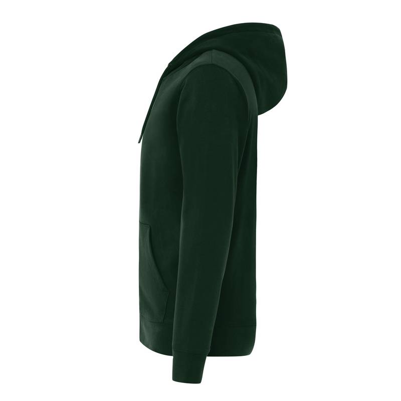 Mikina na zips s kapucňou Iqoniq Abisko z recykl. bavlny, sivá heather anthracite Mikina na zips s kapucňou Iqoniq Abisko z recykl. bavlny, sivá heather anthracite