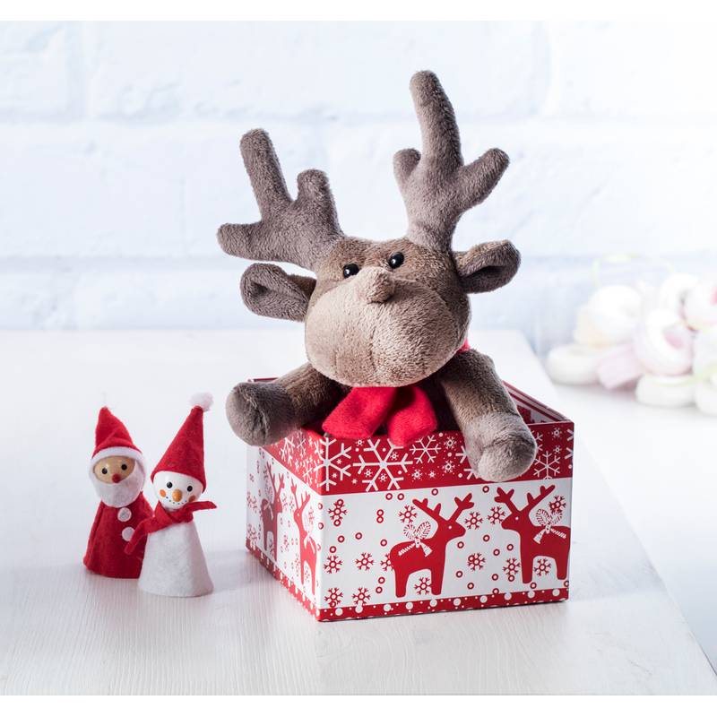 Muf Christmas figúrka, červená - biela Muf Christmas figúrka, červená - biela