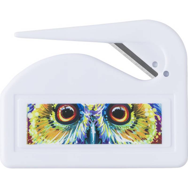 Plastový nôž na otváranie listov, čierna Plastový nôž na otváranie listov, čierna