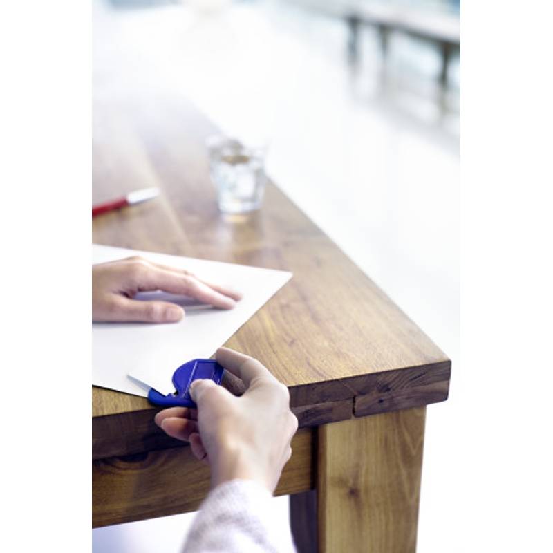 Plastový nôž na otváranie listov, čierna Plastový nôž na otváranie listov, čierna