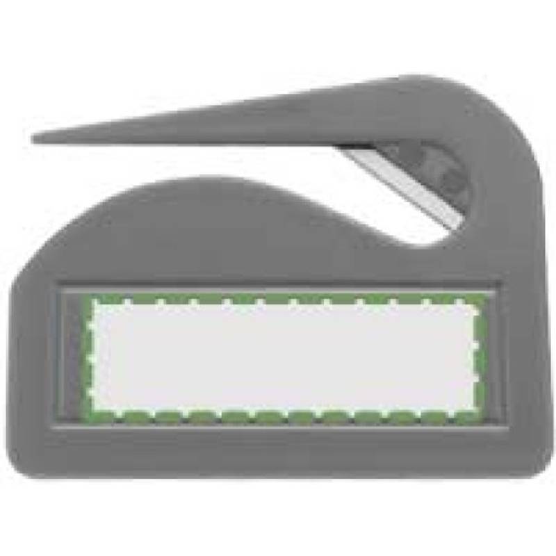 Plastový nôž na otváranie listov, čierna Plastový nôž na otváranie listov, čierna