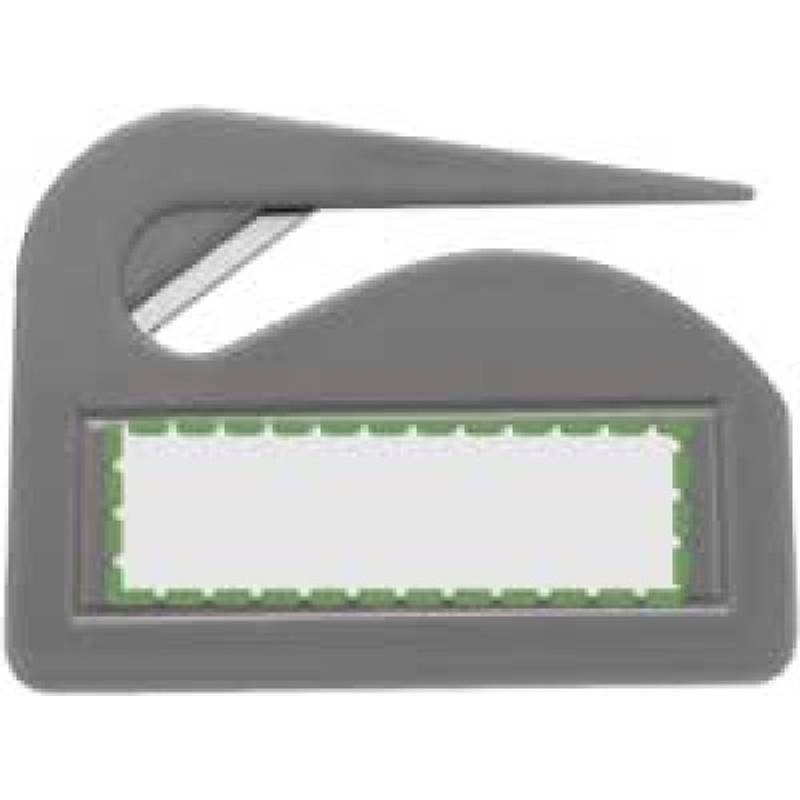 Plastový nôž na otváranie listov, čierna Plastový nôž na otváranie listov, čierna