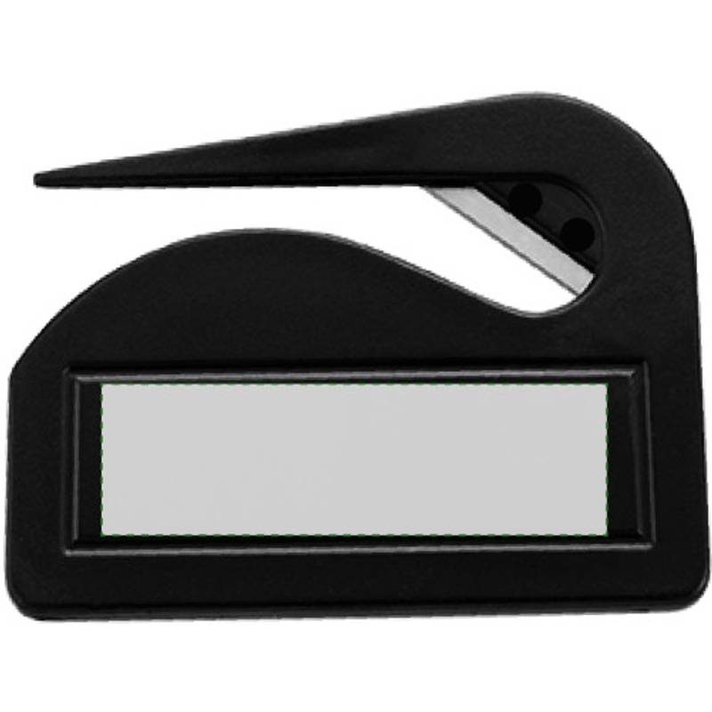 Plastový nôž na otváranie listov, čierna Plastový nôž na otváranie listov, čierna