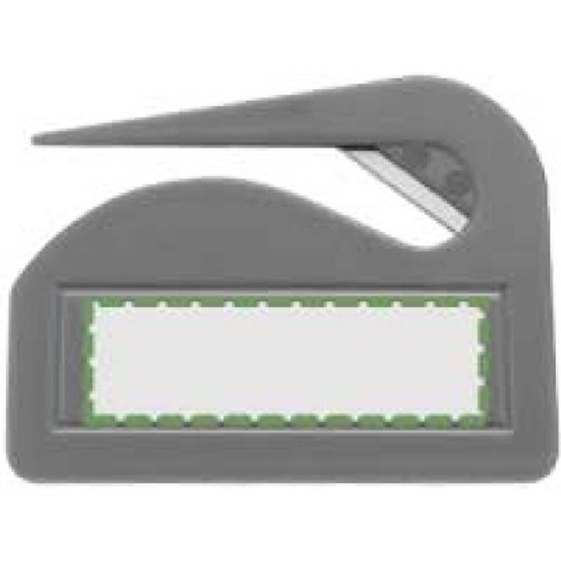 Plastový nôž na otváranie listov, čierna Plastový nôž na otváranie listov, čierna