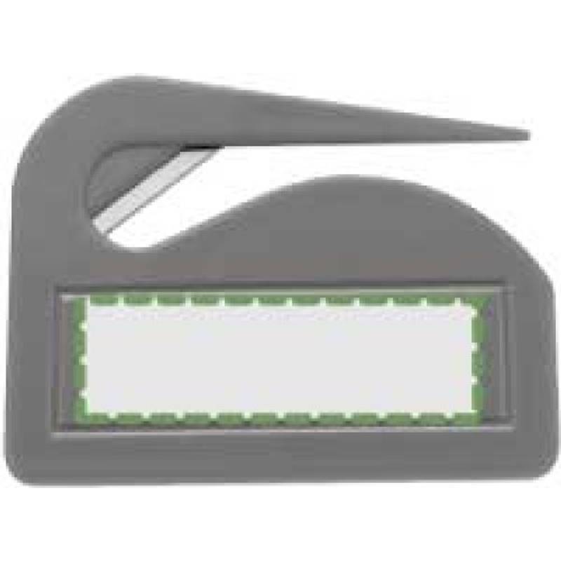 Plastový nôž na otváranie listov, čierna Plastový nôž na otváranie listov, čierna