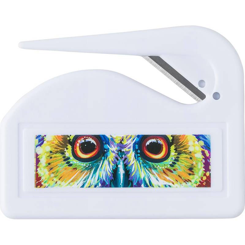 Plastový nôž na otváranie listov, čierna Plastový nôž na otváranie listov, čierna