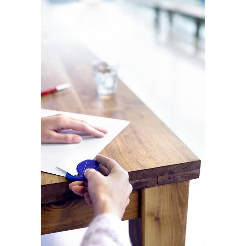 Plastový nôž na otváranie listov, čierna Plastový nôž na otváranie listov, čierna