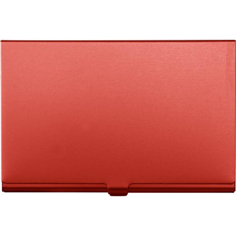 ALBAN kovový vizitkář, červená ALBAN kovový vizitkář, červená