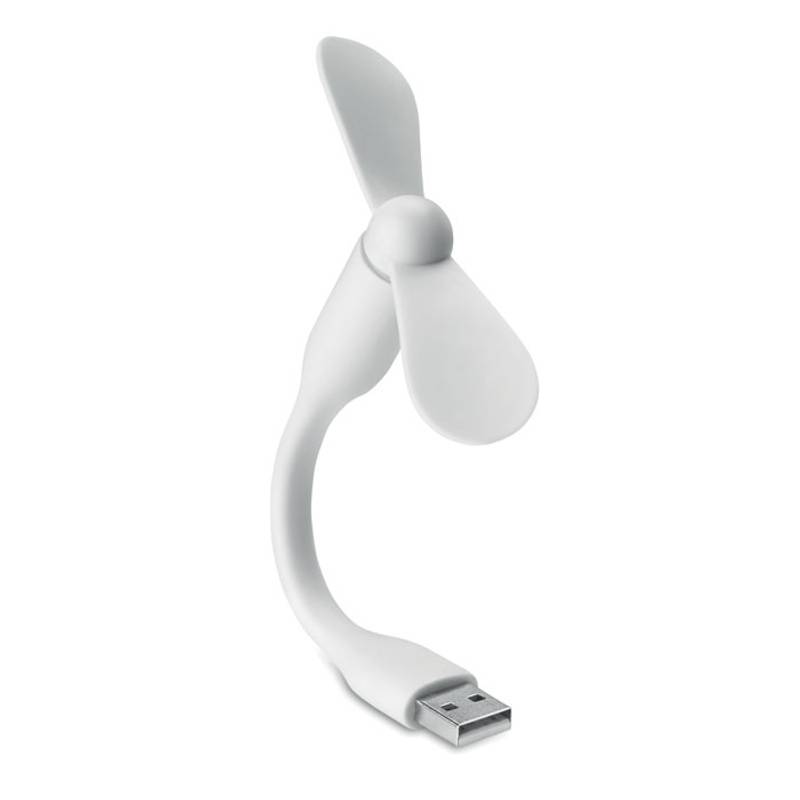 USB ventilátor, bílá USB ventilátor, bílá