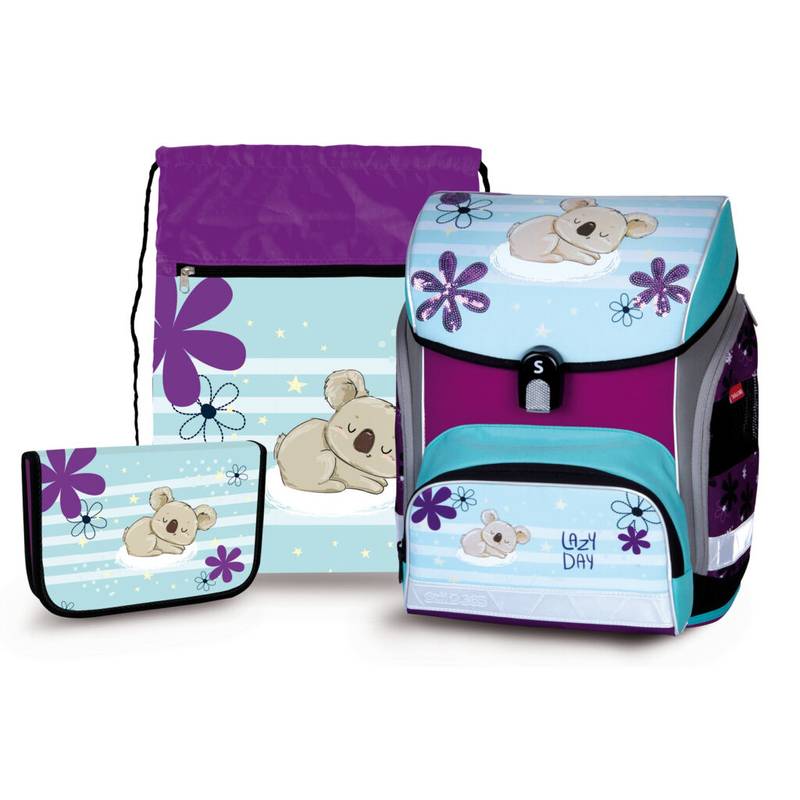 Školský set Lazy Koala, viacfarebná Školský set Lazy Koala, viacfarebná