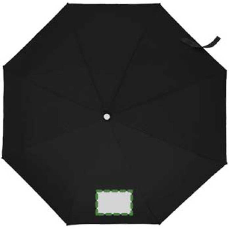 Skládací automatický deštník, černá Skládací automatický deštník, černá