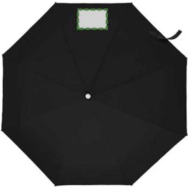 Skládací automatický deštník, černá Skládací automatický deštník, černá