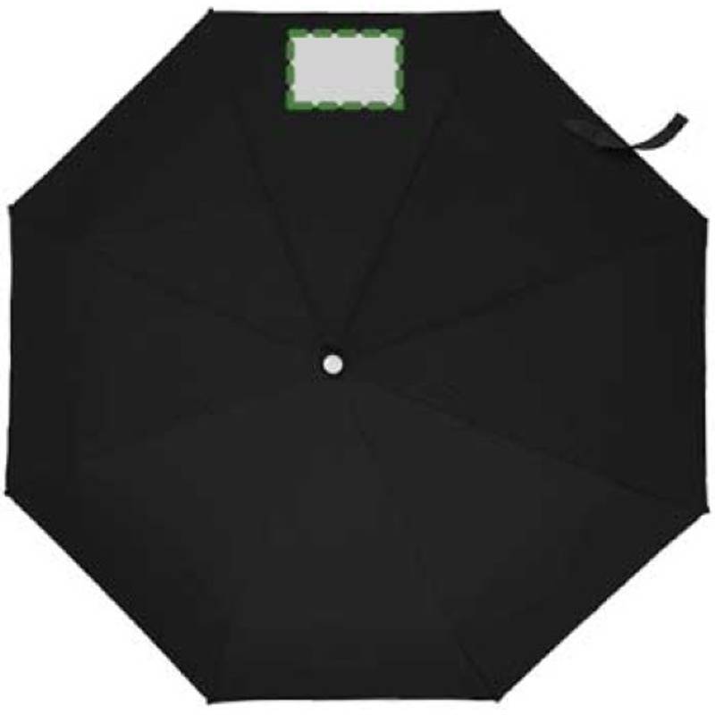 Skládací automatický deštník, černá Skládací automatický deštník, černá