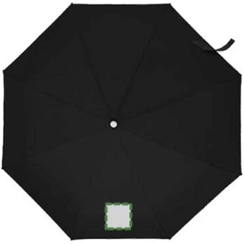 Skládací automatický deštník, černá Skládací automatický deštník, černá