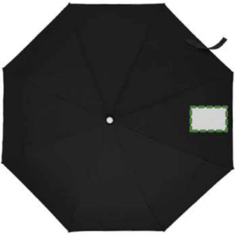 Skládací automatický deštník, černá Skládací automatický deštník, černá