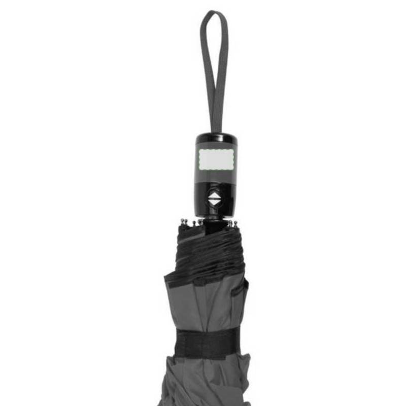 Skládací automatický deštník, černá Skládací automatický deštník, černá