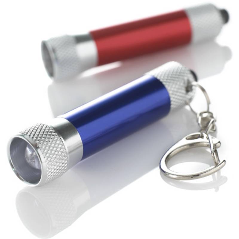 DIAMON klíčenka, LED baterka, černá DIAMON klíčenka, LED baterka, černá